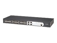 3Com Baseline 2924-SFP Plus Managed Ethernet Switch - 20 x 10/100/1000Base-T LAN, 4 x 10/100/1000Base-T LAN