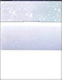 500 Blank Checks - Blue/Green - Check on Top