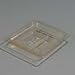 Carlisle 1051013 Amber TopNotch One-Sixth High Heat Plastic Size Handled Lid (Case of 6)