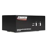 StarTech 2 Port Dual DVI USB KVM Switch with Audio (SV231DVIDDU)