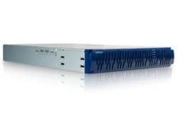 Hitachi Simple Modular Storage 100 - Hard drive array - 9 TB - 12 bays ( SATA-300 / SAS ) - 12 x HD 750 GB - Gigabit Ethernet, iSCSI (external) - rack-mountable - 2U