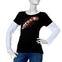 NFL For Her Eclipse Long-Sleeve Tee by Reebok - 49ers
