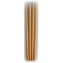 Organic Danish Hand Made Narrow 100% Beeswax Taper Decorative Candles -10" Tall (Pack of 12)