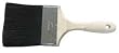 Industrial Grade 1TTV8 Wall Brush, Black, Size 4 In