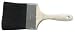 Industrial Grade 1TTV8 Wall Brush, Black, Size 4 In