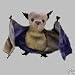 Ty Beanie Babies - Batty the Ty-Dyed Bat