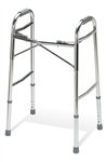 Guardian Red Dot Adult Folding Walker 350 lb Capacity