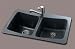 Astracast As-al20rzussk Self Rimming Or Undermount Granite Sink In Metallic Black
