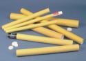 Armburst Paper MT30024Y Mailing Tubes, durable fiberboard. Protective bright yellow outer layer. Supplied with recessed white plastic end plugs. 24 tubes per case, 1 case minimum. Dimensions 3