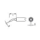 Weller NTシリーズコテ先　スクリュードライバー型・ベント NT-AX