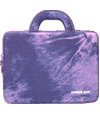 CellularFactory: 14-Inch Purple And White EVA Laptop / Notebook Carrying Hard Case Bag (Zipper, Flower) for Sony laptop