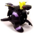 Bakugan Battle Brawlers - Loose Figure - MIDNIGHT PERCIVAL (Darkus - Black) 440G