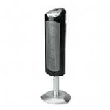 Heat Runner 33565 Charcoal Gray Oscillating Tower Heater with Remote, 6 3/4