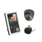 1/3 SONY CCD 420TVL Wired Camera with Wireless Converter & 2.4GHz LCD Receiver Kit SYL-7106+KT-401+SRT-688T
