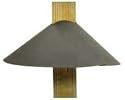 Squirrel Deflector 4 x 4 w / Clamp