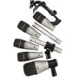 Samson SADK7 7KIT Drum Mic Kit With 3 Q Tom; Q Kick; Q Snare; 2 C02