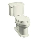 Kohler K-3503 Devonshire Two - Piece Comfort Height Elongated Toilet with Left Hand Trip Lever - K-3503
