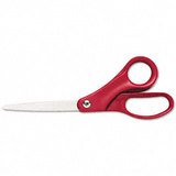 Office Depot(R) Economy-Priced Scissors, 8 Offset, Black Handles