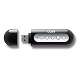 Coby MP3 Player with 256MB Flash Memory and USB Drive, Black, #MP200-256 - 1 Ea