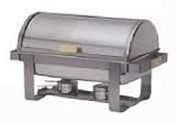 Applause 8 Quart 18/8 Stainless Steel Chafer