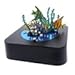 Decorative Colorful Desk Office Aquarium Magnetic Sculpture Paper Clip Holder Building Block by MINYA