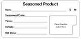 Daydots DuraLabel Seasoned Product 2in x 4in 10286-00-11