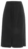 Plus Bay Studio Black Travel Fabric Godet Skirt