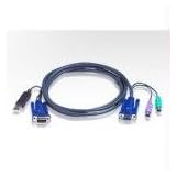 ATEN 2L5502UP PS/2 to USB Intelligent KVM Cable (6 Feet)