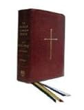 The Book of Common Prayer and the Holy Bible, Nrsv, Red