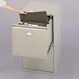 Safco Vertical Hanging Print File Cabinet, 23-1/4w x24d x 40-1/2h, Tropic Sand