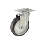 TRUSCO 省音キャスタ-ゴム自在φ100 TXJ100