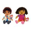 Click here to buy Ty Beanie Babies - Go Diego Go! and Dora the Explorer Set of 2.