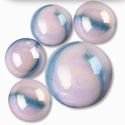 Mega Marbles - Jellyfish Marbles Net (1 Shooter Marble, 24 Player Marbles & 2 Display Rings)