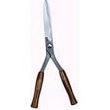 True Friends Hedge Shear 9in Wavy Blades Ball Bearing Pivot Bolt 20.75in Overall