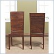 Modus Palindrome Flat Back Chair in Chestnut (Set of 2)