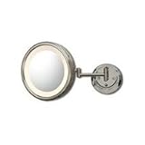 Zadro 7X Surround Light Wall-Mounted Vanity Mirror - Brass