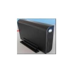 3,5" NAS Geh�use, Netzwerk Speicher f�r SATA Festplatte, Printer Server - Unterst�tzt FTP-Server / DHCP-Unterst�tzung / Druckserver / BitTorrent Client Externes USB Geh�use f�r SATA Festplatten