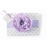 Mud Pie Baby Buds Large Flower Headband, Purple