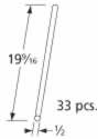 Music City Metals 58S21 Stainless Steel Wire Cooking Grid Replacement for Gas Grill Model Tuscany SH-CS812LP