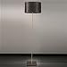 Hampstead Lighting - 19513 : MACAO GM FLOOR BLK TINTED WOOD