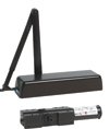Review Global Door Controls  / Heavy Duty Adjustable Door Closer in Dark Bronze Finish