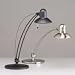 Catalina Lighting 12044118028 Axis Flexible Halogen Metal Desk Lamp, Adjustable Shade, 25 High, Black