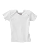 Infant Lapped-Shoulder T-shirt, Color: White, Size: 24 Months
