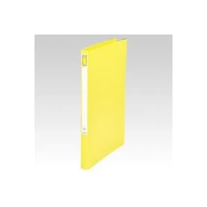 【クリックで詳細表示】リヒトラブ バーロックファイル F643 A4S 黄： 文房具・オフィス用品