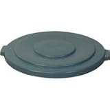 55 Gallon Brute Container Flat Lid - Gray