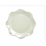 Berry and Thread Scallop Dessert Plate By Juliska - Whitewash