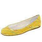 Buy French Sole Virgo | Ladies Dress Flat Shoes Yellow Suede by French Sole FS/NY