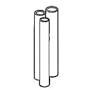 Genova Products 70011F 700 Series 1 1/2"x 10' Scheduled 40 PVC-DWV Cellular Core Pipe