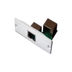 Review Vision  / VISION TechConnect - Faceplate - RJ-45 - white RAL 9010 - 1 port