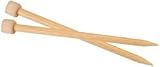 Clover Premium Wood Jumbo Knitting Needles 16 Inch Single Point, Size 19 11LBy7ZbGiL. SL160 Clover Premium Wood Jumbo Knitting Needles 16 Inch Single Point, Size 19